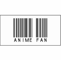 Barcode Anime Fan photo sculptures by crazygoodstuff Barcode Anime Fan photo sculptures