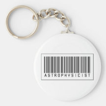 Barcode Astrophysicist Key Chains