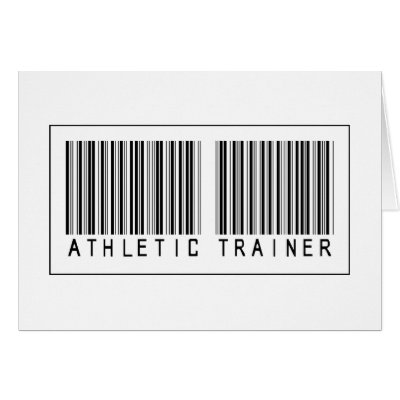 Barcode Athletic Trainer Card by crazygoodstuff