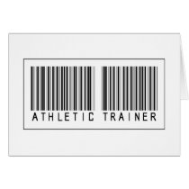 Barcode Athletic Trainer cards by crazygoodstuff Barcode Athletic Trainer cards