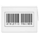 Barcode Athletic Trainer cards