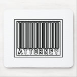Barcode Attorney Mouse Pads