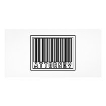 Barcode Attorney photo cards by attorneyshirts Barcode Attorney photo cards