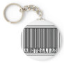 Barcode Australian Key Chains