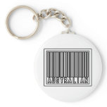 Barcode Australian Key Chain