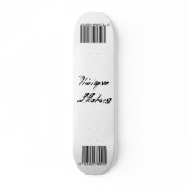 barcode, barcode, UniqueSkaters Skate Board Decks