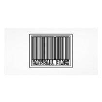 Barcode Baseball Coach photo cards