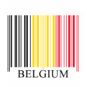 Barcode Belgium Flag t-shirts
