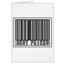 Barcode Best Friend cards by Best_Friend_Shirts Barcode Best Friend cards