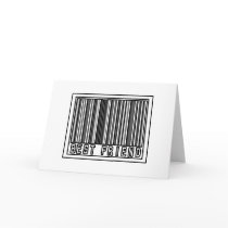 Barcode Best Friend cards by Best_Friend_Shirts Barcode Best Friend cards