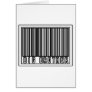Barcode Big Brother Greeting Card