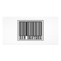 Barcode Big Brother Custom Photo Card