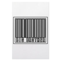 Barcode Big Brother stationery