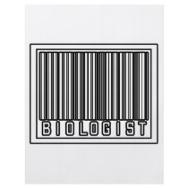 Barcode Biologist Flyer Design