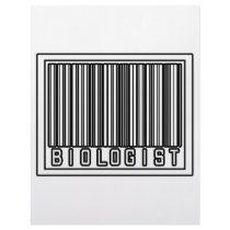 Barcode Biologist Letterhead Design