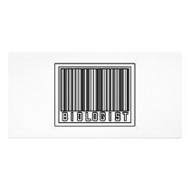 Barcode Biologist Picture Card