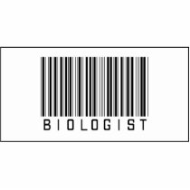 Barcode Biologist photo sculptures