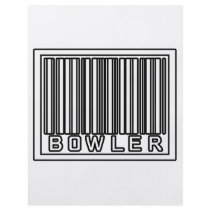 Barcode Bowler flyers by Bowler_Shirts Barcode Bowler flyers