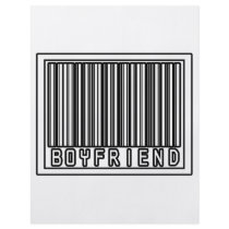 Barcode Boyfriend flyers by Boyfriend_Shirts Barcode Boyfriend flyers