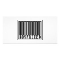 Barcode Boyfriend photo cards by Boyfriend_Shirts Barcode Boyfriend photo cards