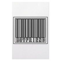 Barcode Boyfriend stationery by Boyfriend_Shirts Barcode Boyfriend stationery