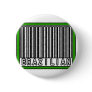 Barcode Brazilian Pinback Button