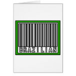 Barcode Brazilian Greeting Cards