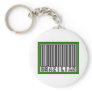 Barcode Brazilian Key Chain