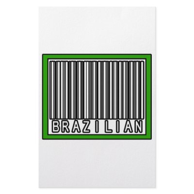 Barcode Brazilian Stationery Paper by Brazilian_Pride