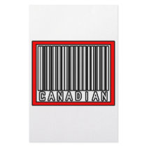 Barcode Canadian stationery