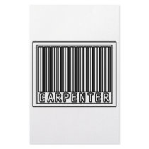 Barcode Carpenter stationery