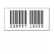 Barcode Carpet Layer t-shirts