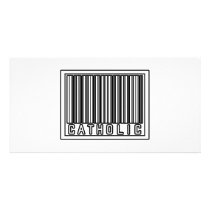 Barcode Catholic Photo Card