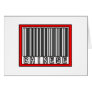 Barcode Chinese Card