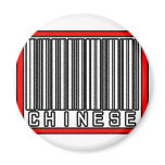 Barcode Chinese Magnet