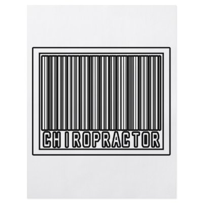 Barcode Chiropractor Flyers by chiropractorshirts