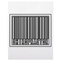 Barcode Chiropractor letterhead by chiropractorshirts Barcode Chiropractor letterhead