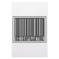 Barcode Chiropractor stationery