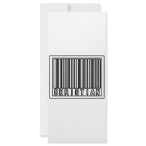 Barcode Christian Custom Rack Card