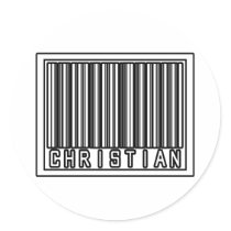 Barcode Christian Stickers
