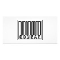 Barcode Cougar photo cards by Funny_MoFo_Shirts Barcode Cougar photo cards