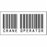 Barcode Crane Operator Photo Sculpture