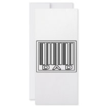 Barcode Dad rack cards