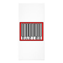 Barcode Danish rack cards