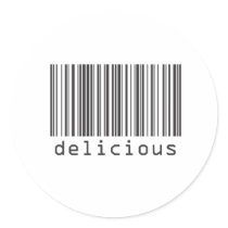 Barcode - Delicious Sticker