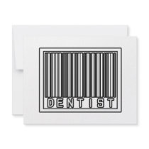 Barcode Dentist invitations by dentistshirts Barcode Dentist invitations