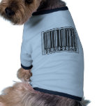 Barcode Douchebag Pet Shirt