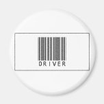 Barcode Driver Fridge Magnet