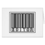 Barcode Editor Card