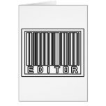 Barcode Editor Cards